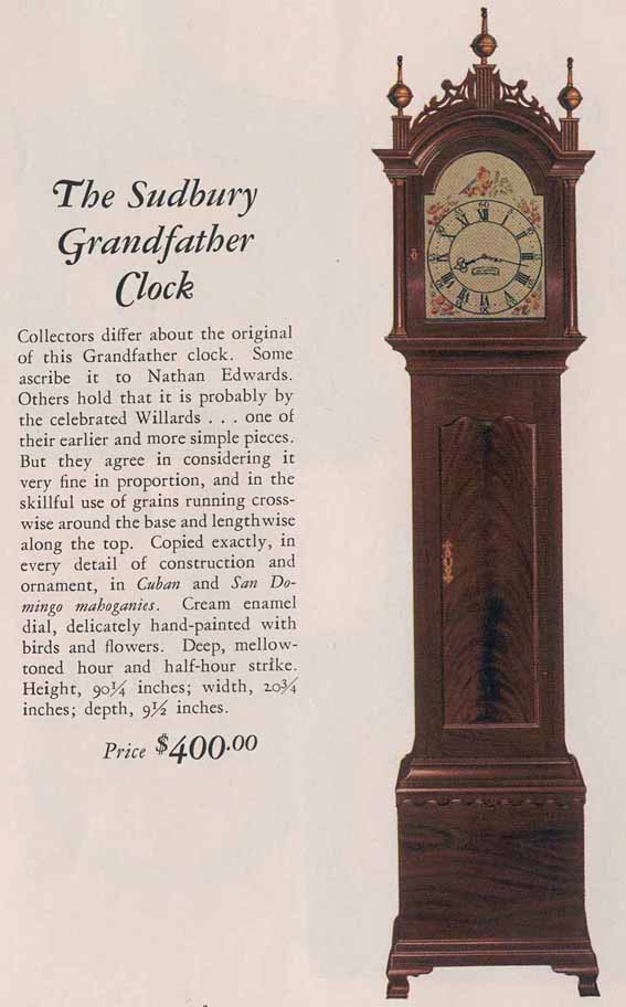 The Sudbury Grandfather Clock